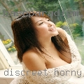 Discreet horny senior women